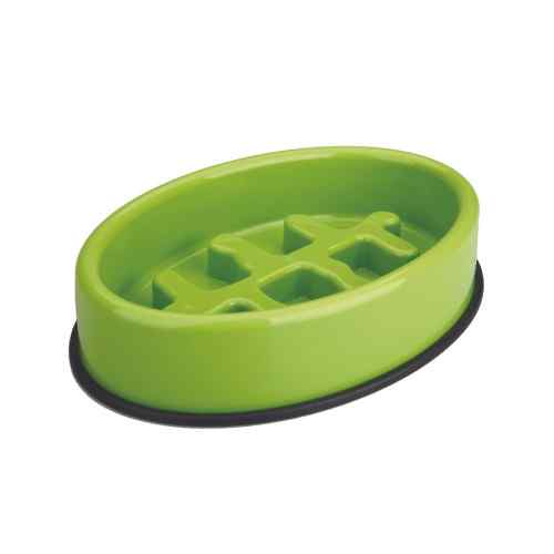 Fishbone Comedero Interactivo Verde Anti Ansiedad, , large image number null