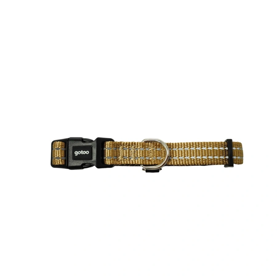 Gotoo! Collar Reflectante Premium Beige, , large image number null