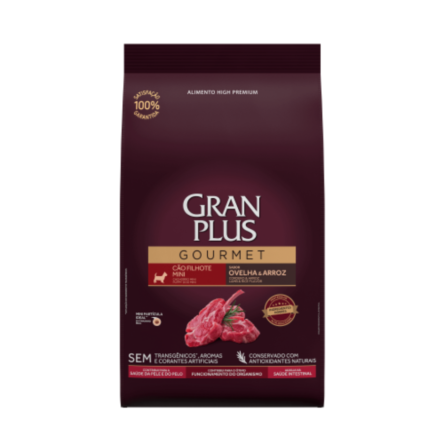 Gran Plus Perro Gourmet Cachorro Mini Oveja Y Arroz 10 Kg, , large image number null