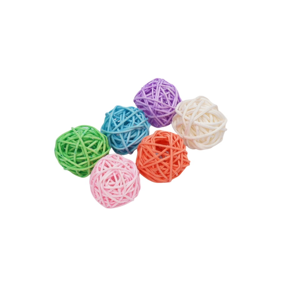 Tootoy! Kitten Rattan Ball Set, , large image number null