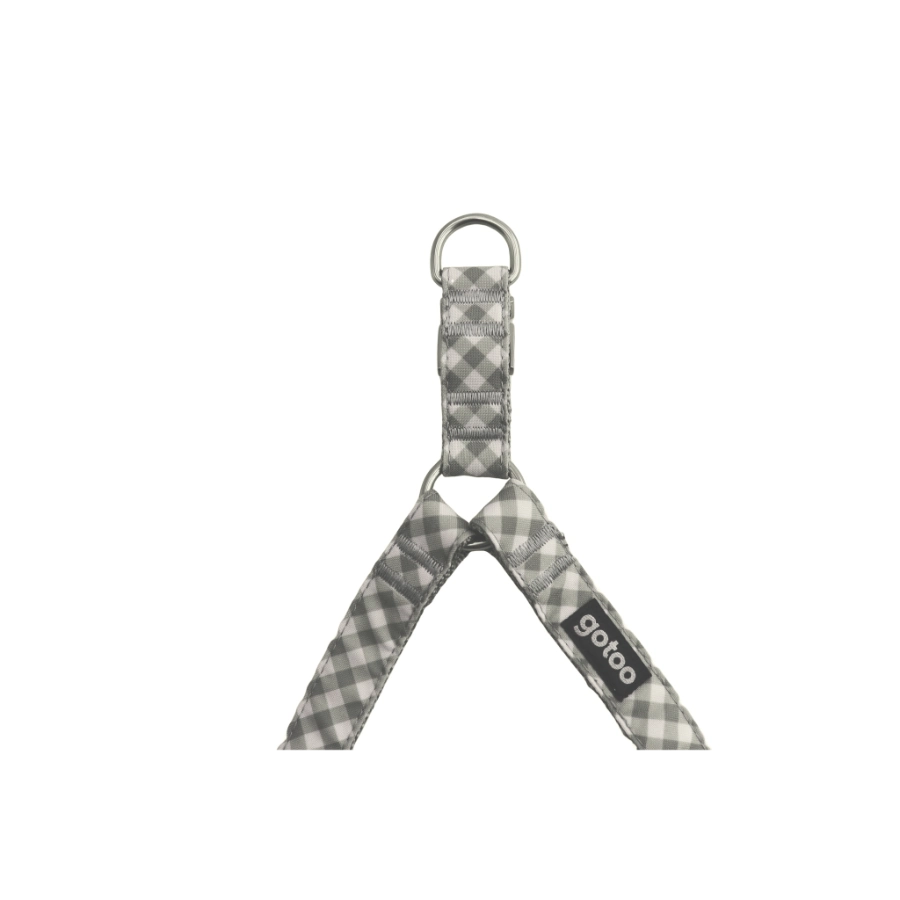 Arnés Con Estampado Vichy Para Perros, , large image number null