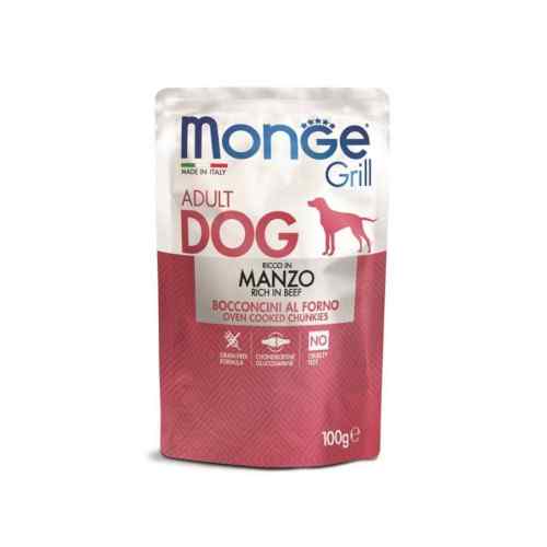 Monge Canine Grill Res Sobre 100 G image number null