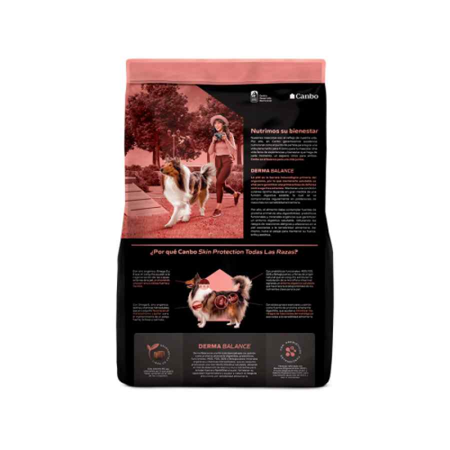 Canbo Dog Skin Protection Con Salmon T.Rz Ad Alimento Seco Perro, , large image number null