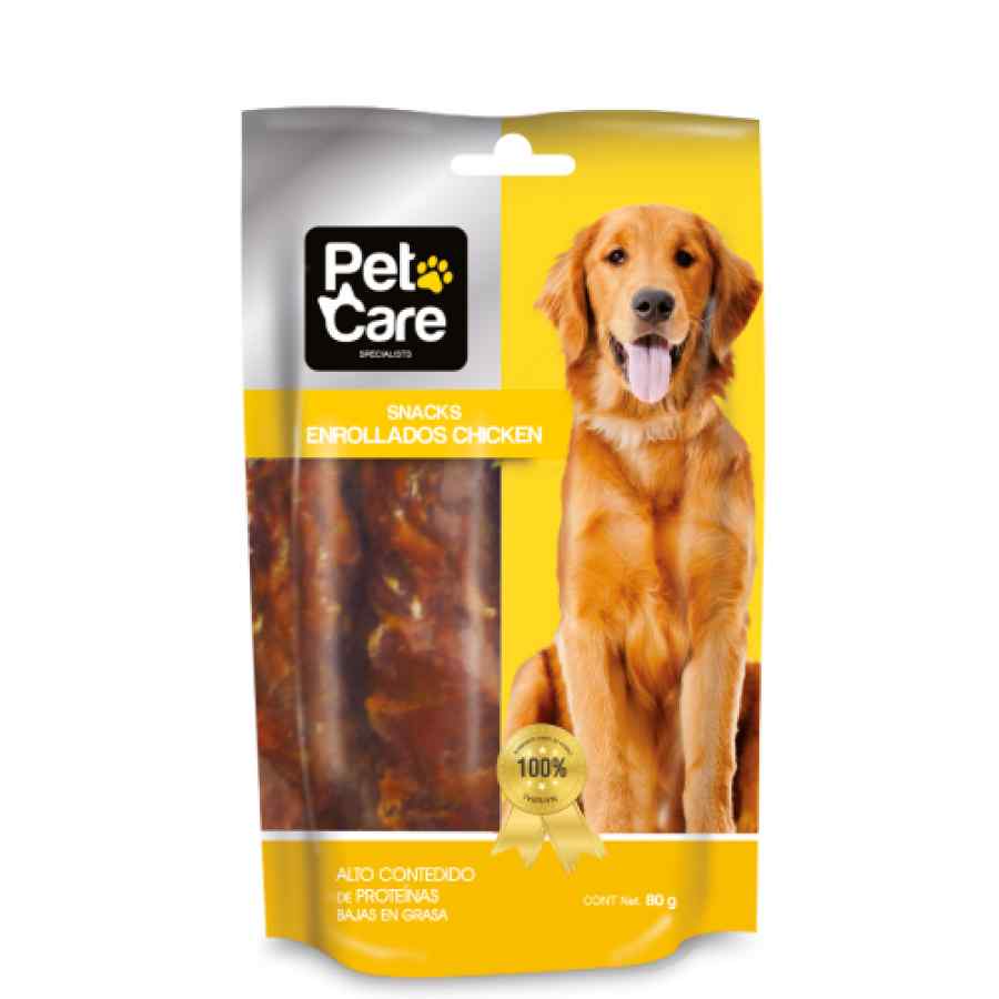 Pet Care enrollados chicken 80 gr. 45402, , large image number null