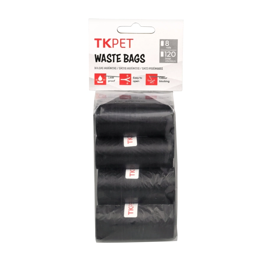 Bolsa Tkpet Basic Black Bag 8 Rolls