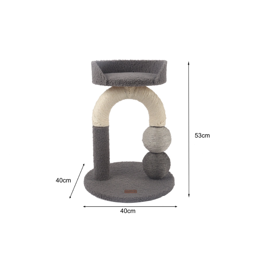 Candy Curved Scratch & Sit Station, , large image number null