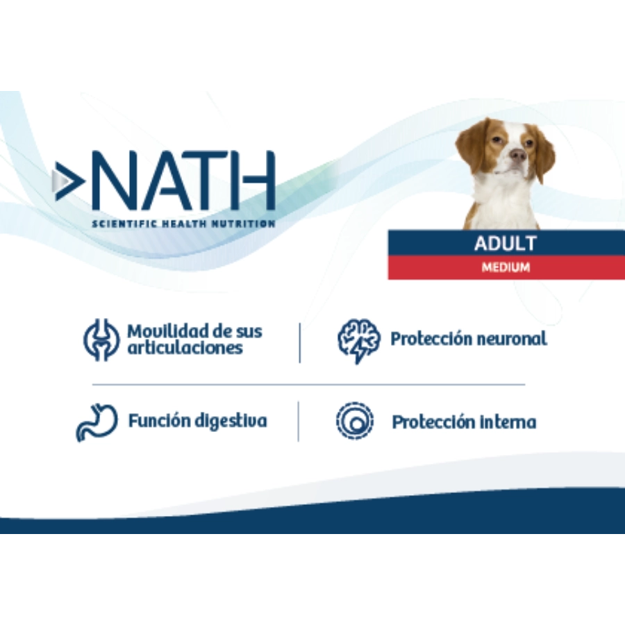Nath Dog Adult Medium Alimento Seco Perro, , large image number null