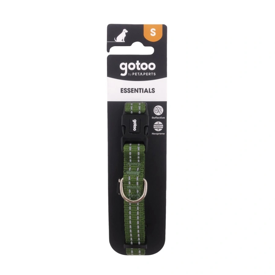 Gotoo! Collar Reflectante Premium Caqui, , large image number null