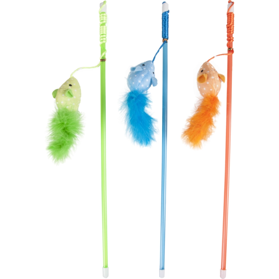 Flamingo Ct Dangler+Mouse 45Cm Ass