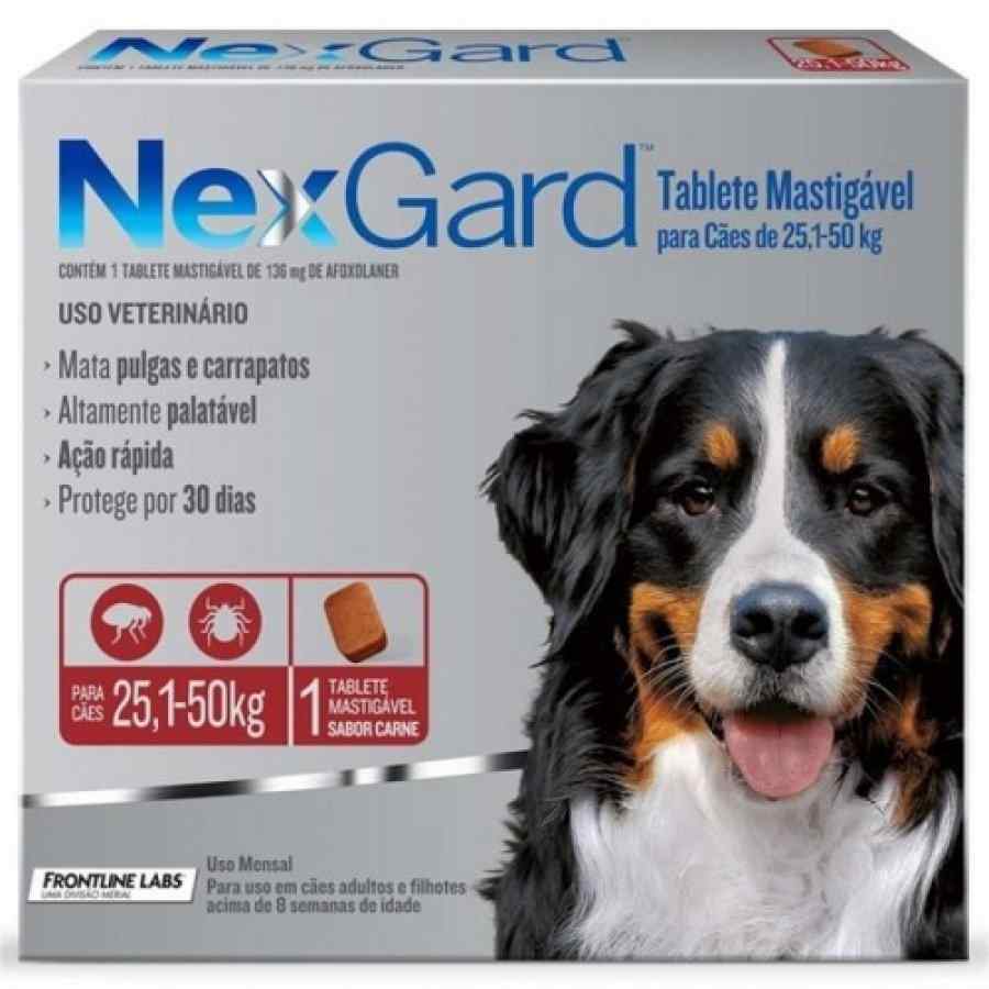 Nexgard 136mg (25.1 a 50kg) 1 tableta, , large image number null