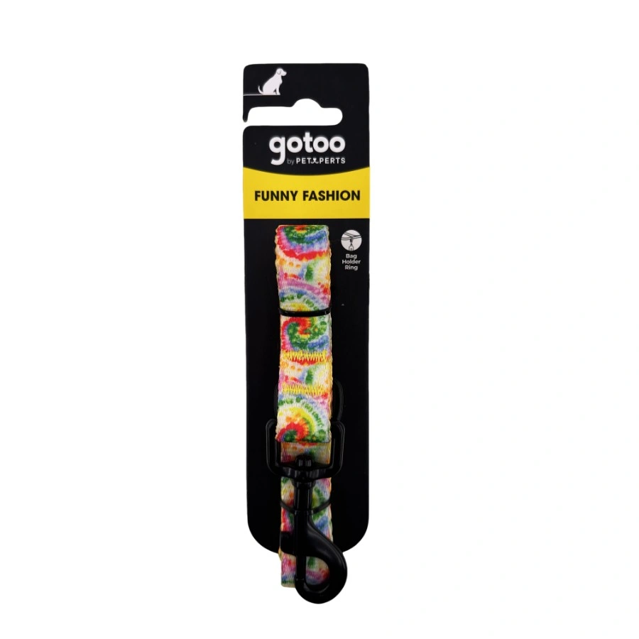 Gotoo! Correa  Funny Fashhion Tie Die Amarilla Mediana, , large image number null