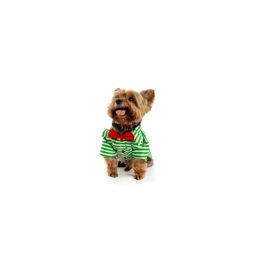 Lmb Camisa Navidad Rayas, , large image number null