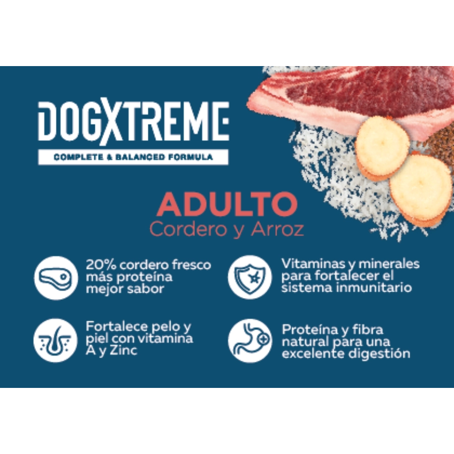 Dogxtreme Adulto Cordero Alimento Seco Perro, , large image number null