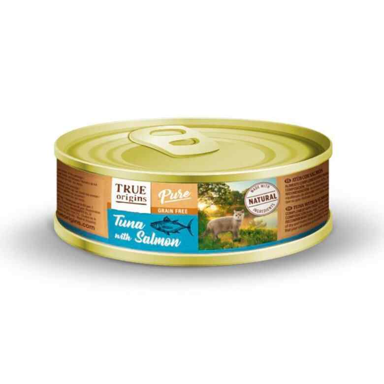 True Origins Pure Cat Adult Atun Salmon 85 Gr