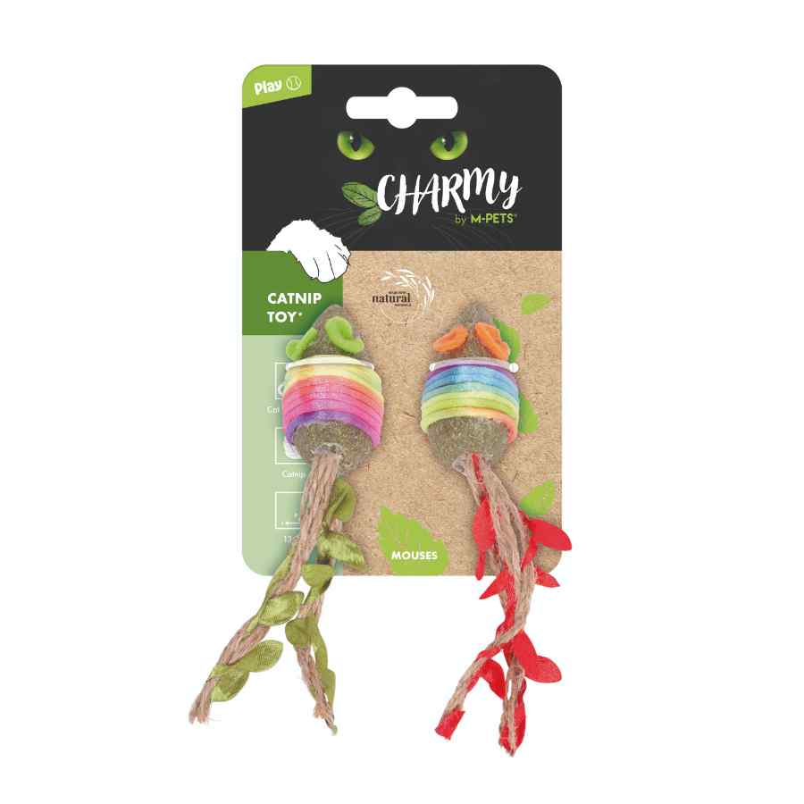 Mpets Charmy Juguete Catnip Ratones, , large image number null