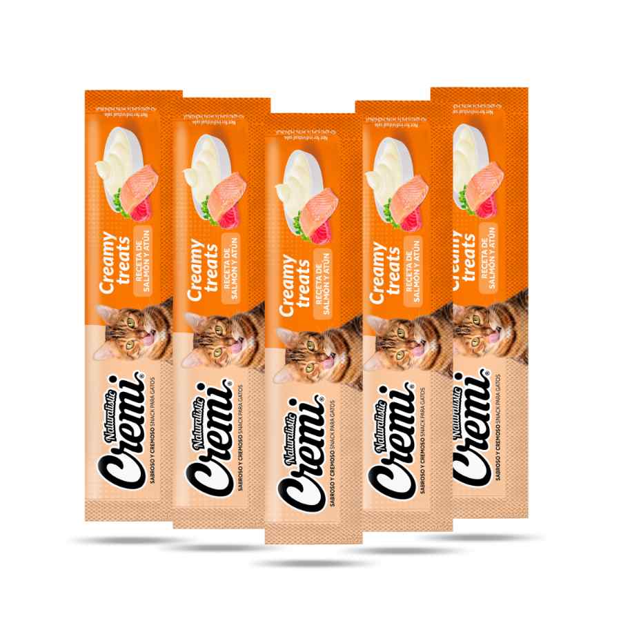 Cremi Creamy Treats Receta De Salmon Y Atun 60 Gr, , large image number null