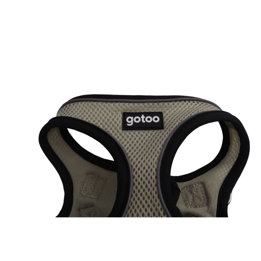 Arn&eacute;s Gris Ajustable De Malla Transpirable Con Costuras Reflectantes Para Perros, , large image number null