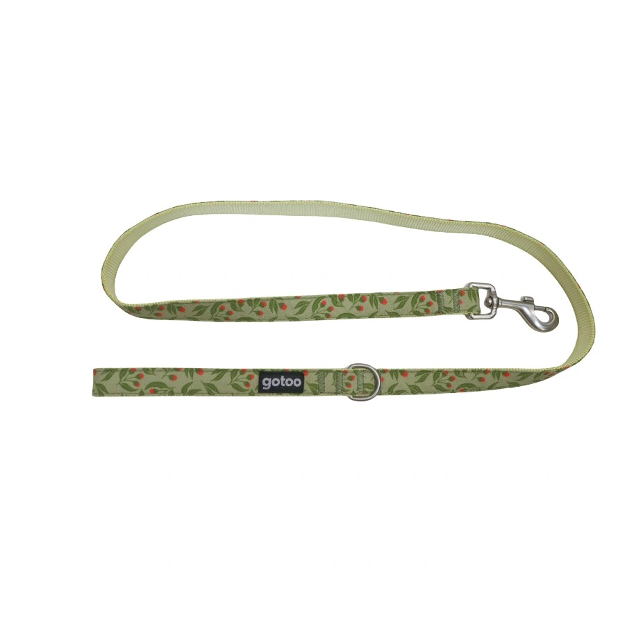 Gotoo! Correa Trendy Verde Floreada Mediana