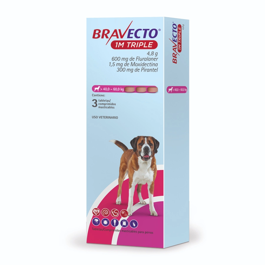 Bravecto 1M Triple  4.8G.