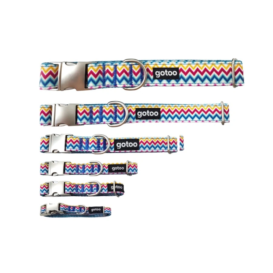 Gotoo! Collar Trendy Zig-Zag Multicolor, , large image number null