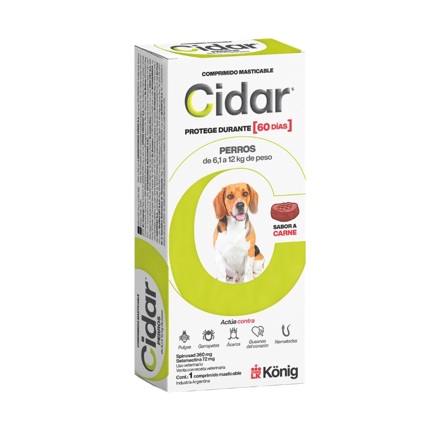 Cidar Perro 6.1 A 12Kg