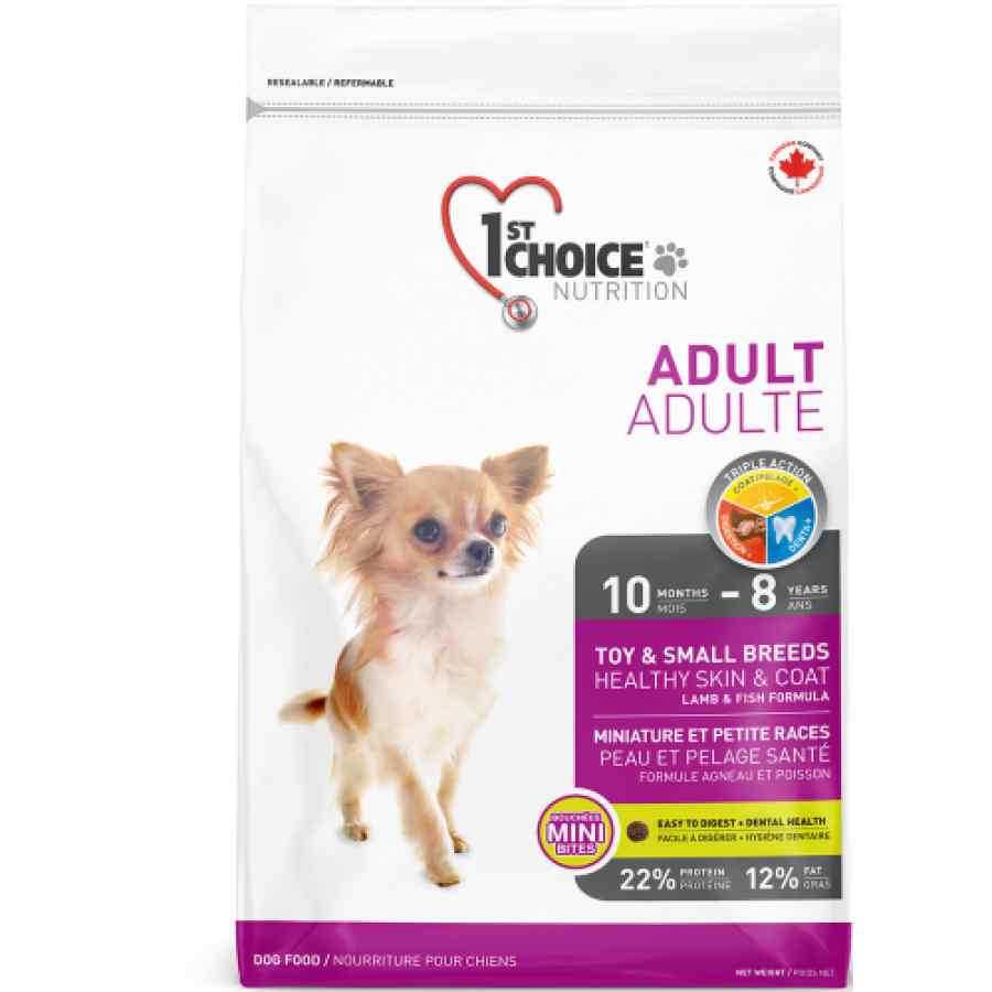 1St Choice Adult Toy Adulto Raza Peque&ntilde;a (Cordero Y Arroz Integral) Alimento Seco Perro, , large image number null