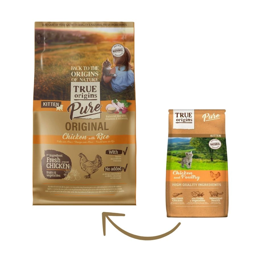 True Origins Pure Cat Kitten Chicken Poultry