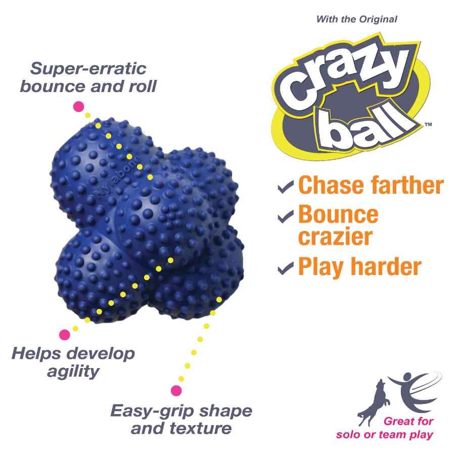 Nylabone Power Play Crazy Ball, , large image number null