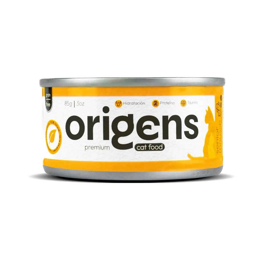 Mousse De At&uacute;n  Con Algas Y C&uacute;rcuma 85 Gr - Senior