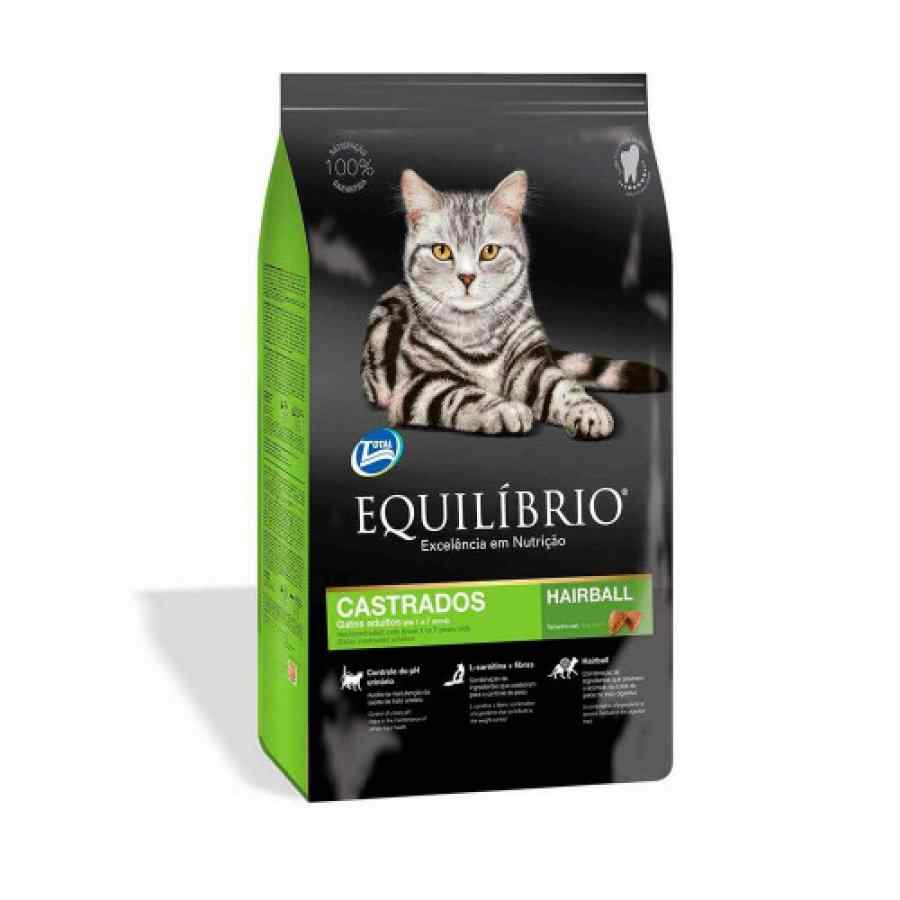 Equilibrio Gatos Castrados (1 A 7 Años) X 7.5 Kg Alimento Seco Gato