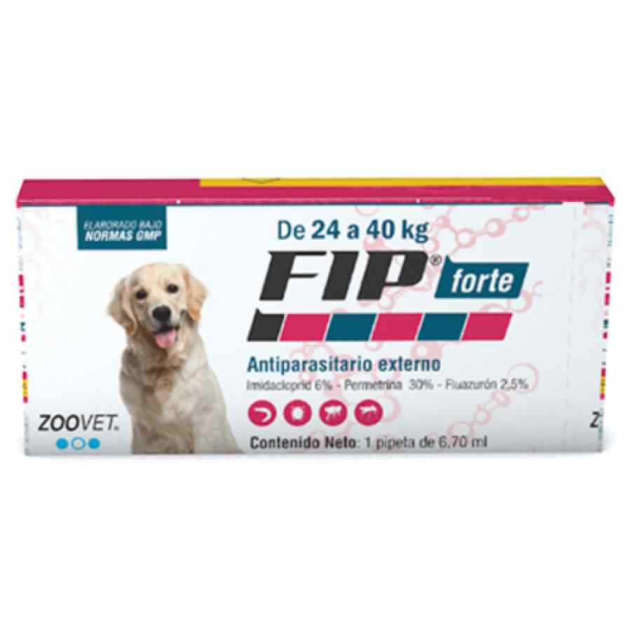 F.I.P. FORTE - Para perros de 24 a 40 kg - Pulguicida y garrapaticida image number null