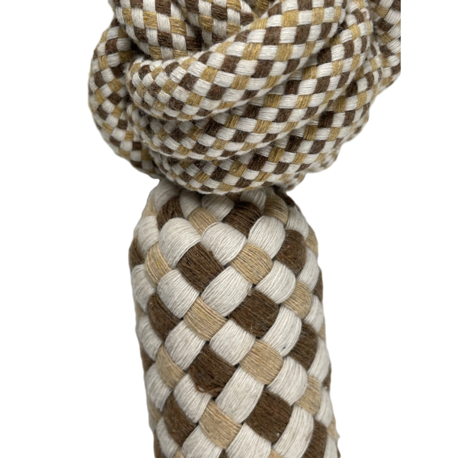 Pull Squeaker Rope Ball, , large image number null