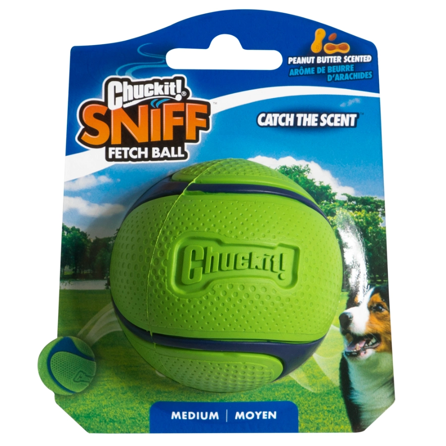Chuckit! Sniff Fetch Ball Pb Md1Pk, , large image number null