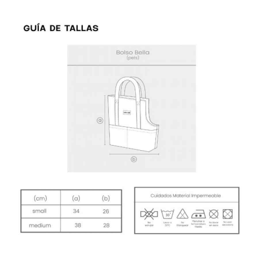 Cama para perro Bolso Transportador De Mascotas Bella Talla Ml Negro, , large image number null