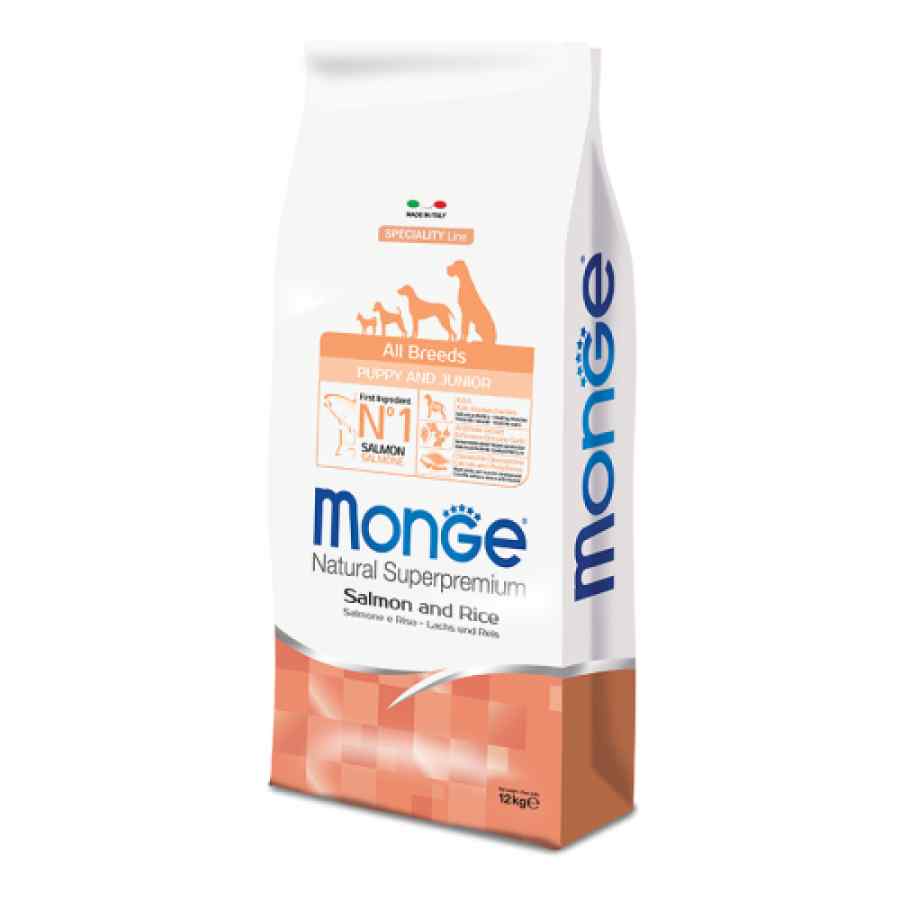 Monge Puppy All breeds Salmon y Arroz 12 kg