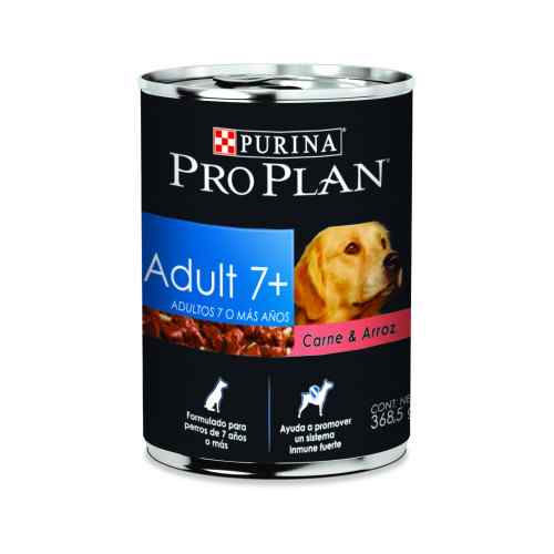 ProPlan Adulto Mayor 7+ Carne Y Arroz 368.5gr image number null
