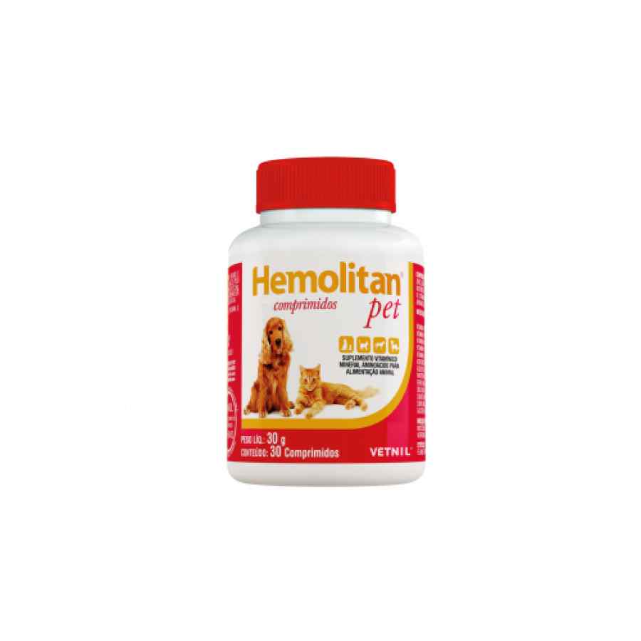 Hemolitan Pet / Frasco por 30 tbs image number null