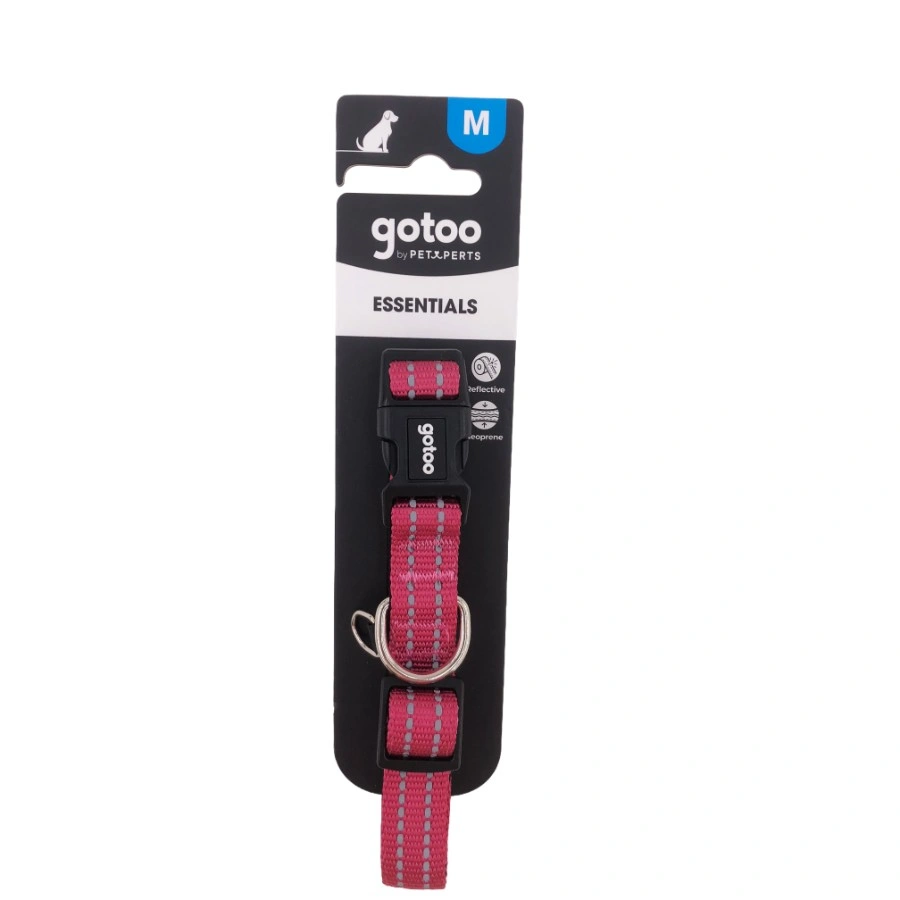 Gotoo! Collar Reflectante Premium Rosado, , large image number null