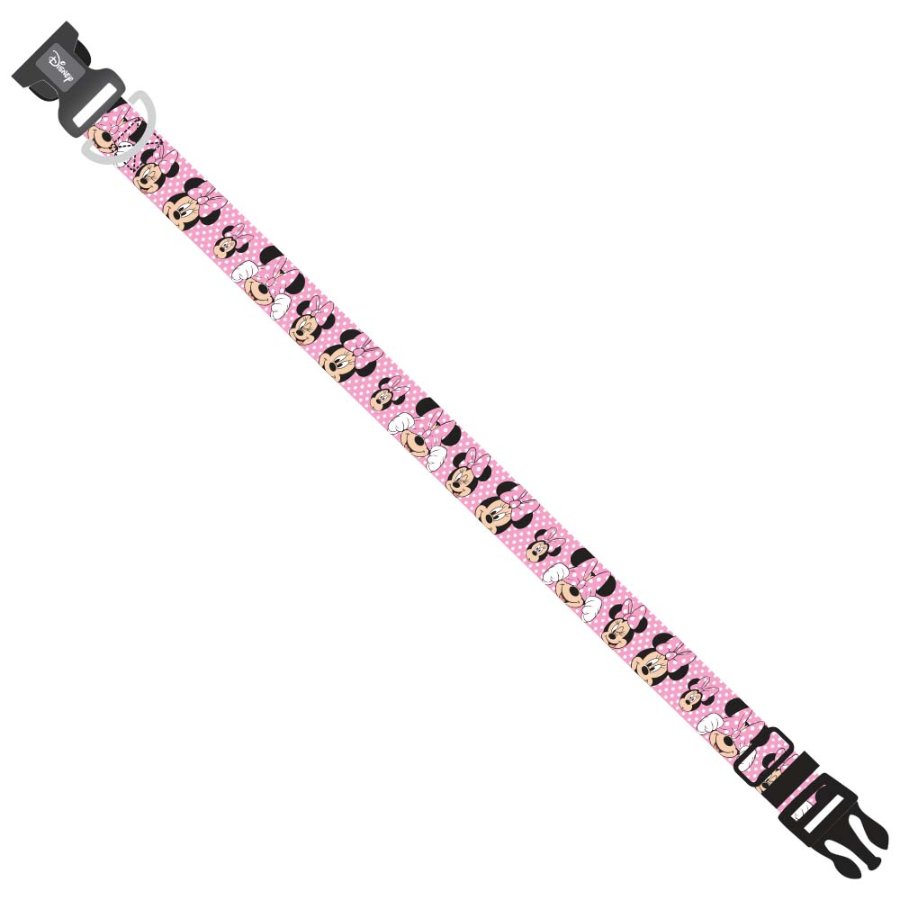 Disney Collar  Minnie Dots Pink Medium, , large image number null