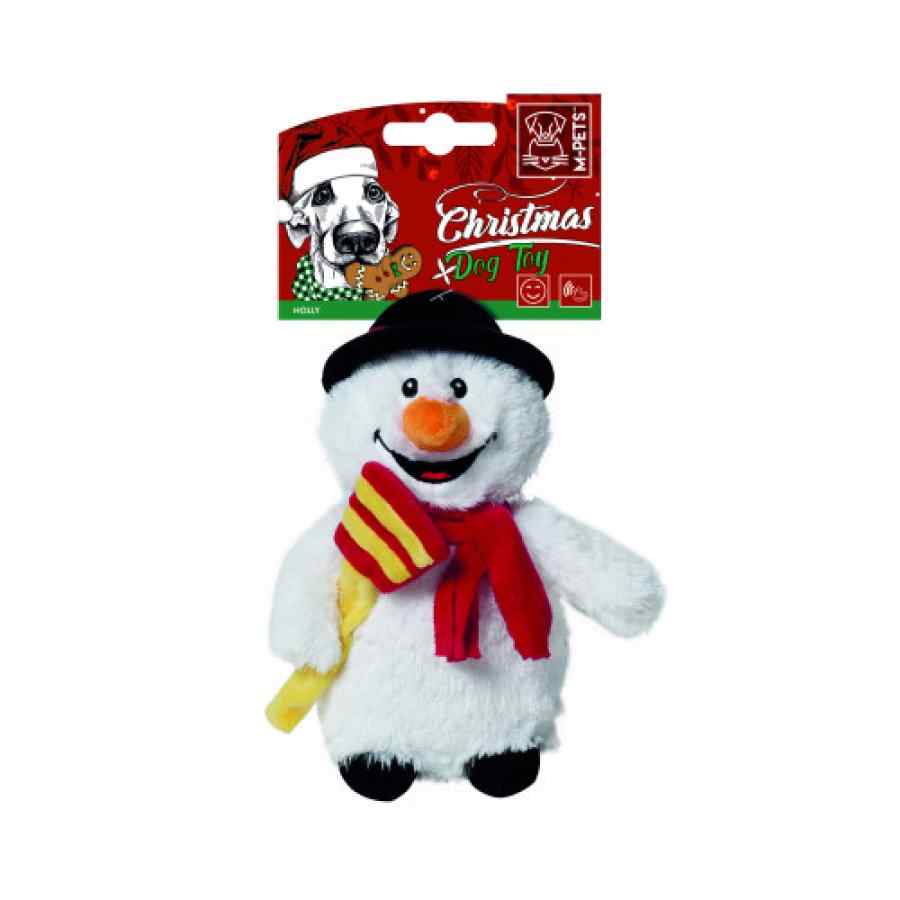 Christmas Juguete Navideño De Perro Muñeco De Nieve
