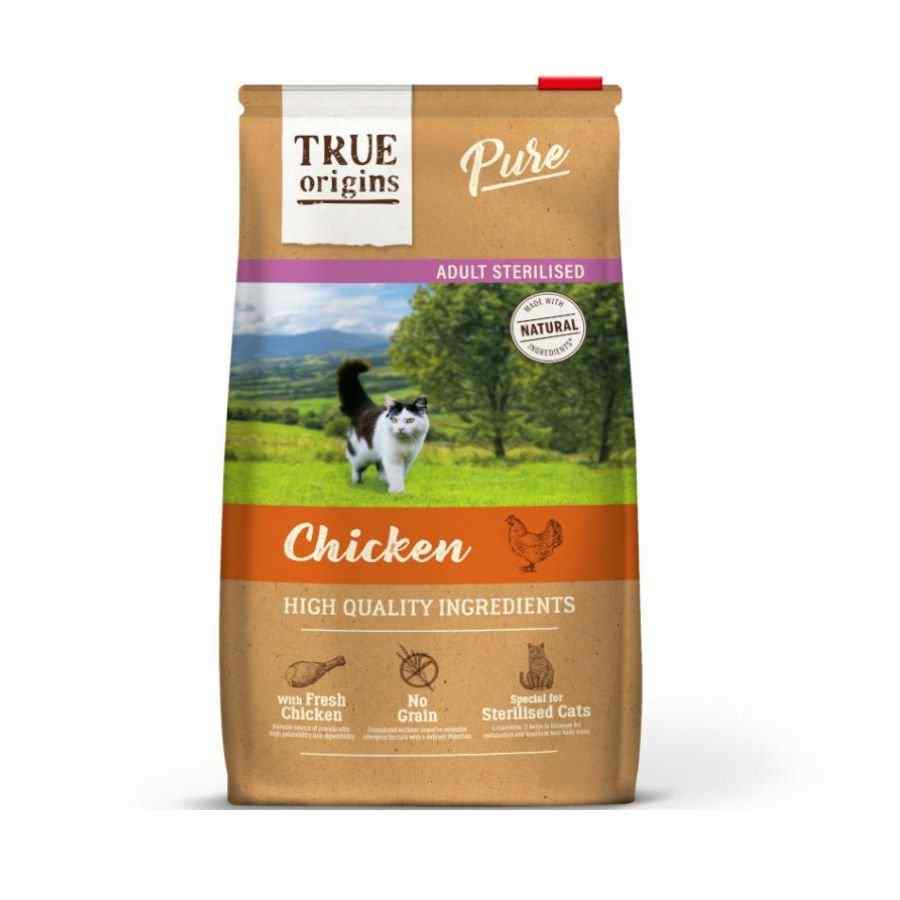 True Origins Pure Cat Adult Stererilized Chicken Grain free