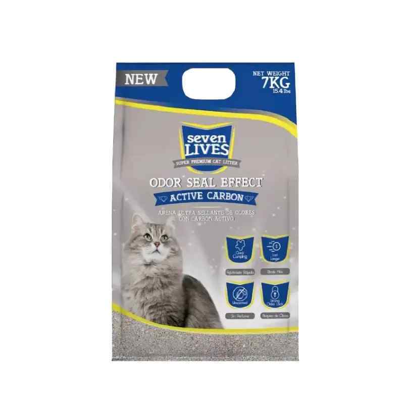 Seven lives active carbon, , large image number null