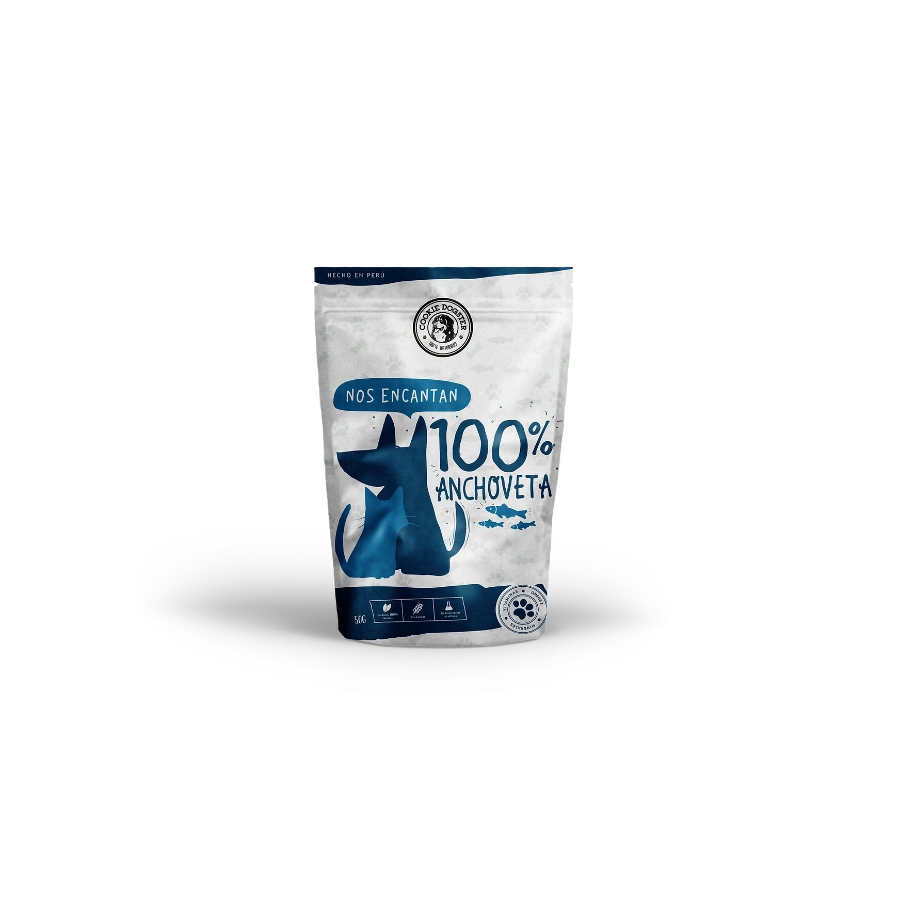 Cookie Dogster 100% Anchovetas Deshidratadas 50 g