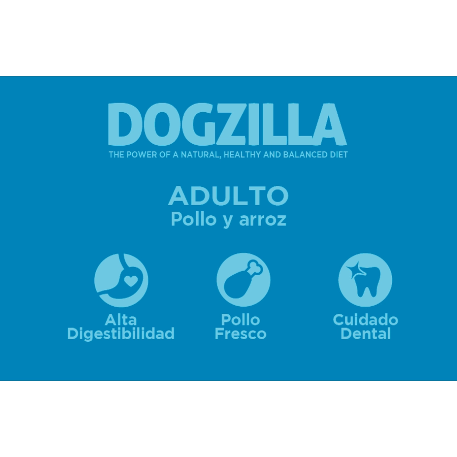 Dogzilla dog daily food adult, , large image number null