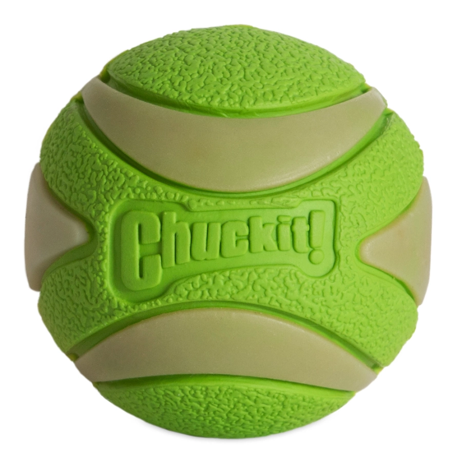 Chuckit! Max Glow Ultra Squeakerball Md 1Pk, , large image number null
